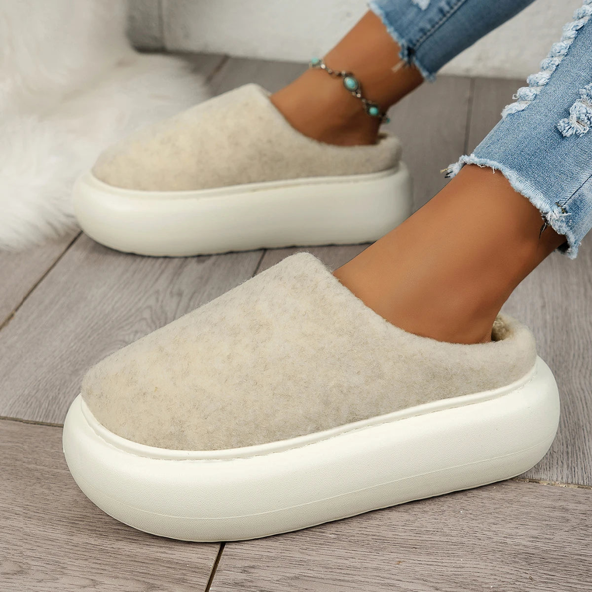 Lavisa - Plush Indoor Winter Slippers