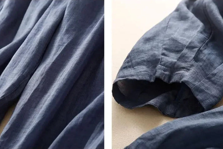 Lavisa - Relaxed Tapered Linen Everyday Trousers