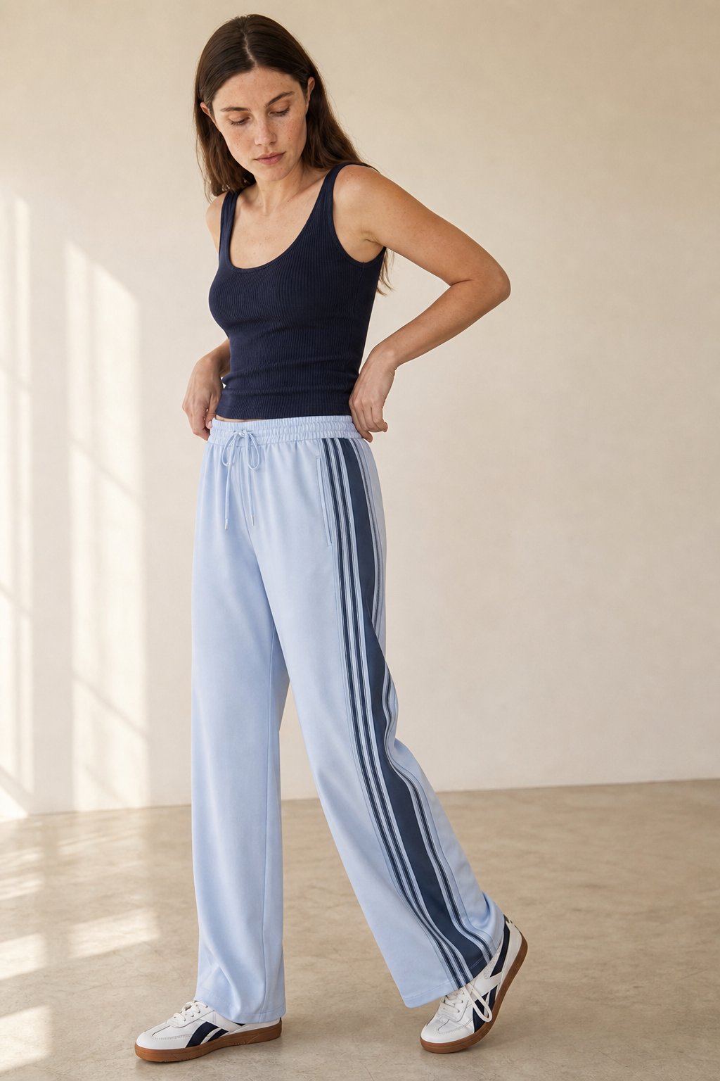 Lavisa - Side Striped High Waisted Active Joggers