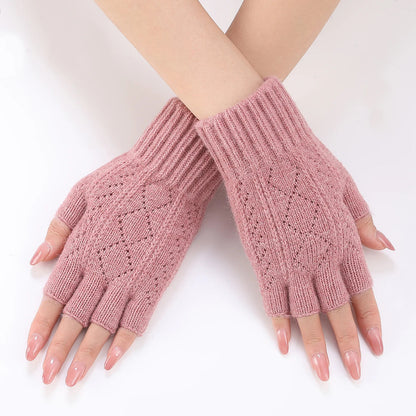 Lavisa - Soft Knit Fingerless Gloves