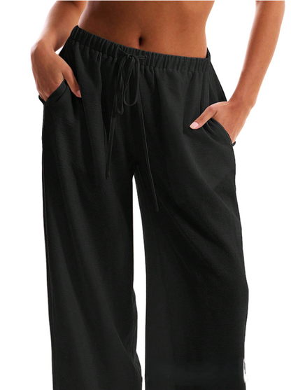 Lavisa - Solara Wide Leg Linen Trousers