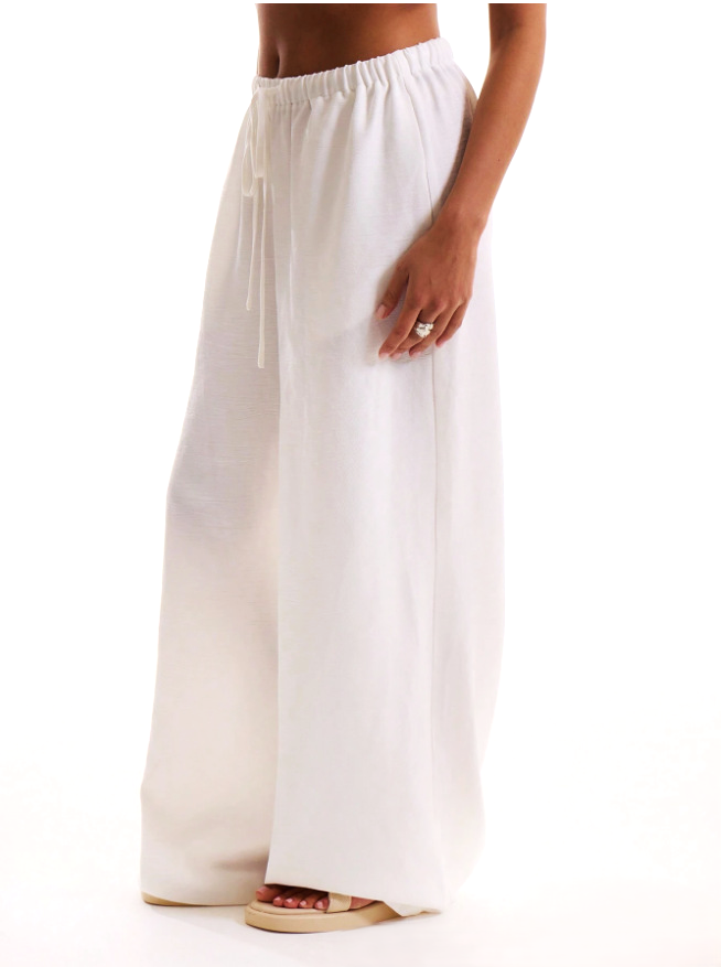 Lavisa - Solara Wide Leg Linen Trousers