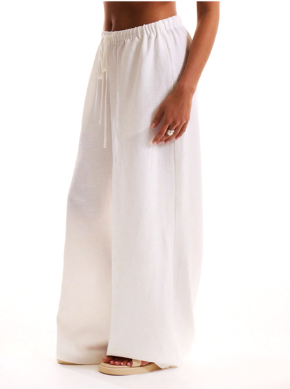 Lavisa - Solara Wide Leg Linen Trousers