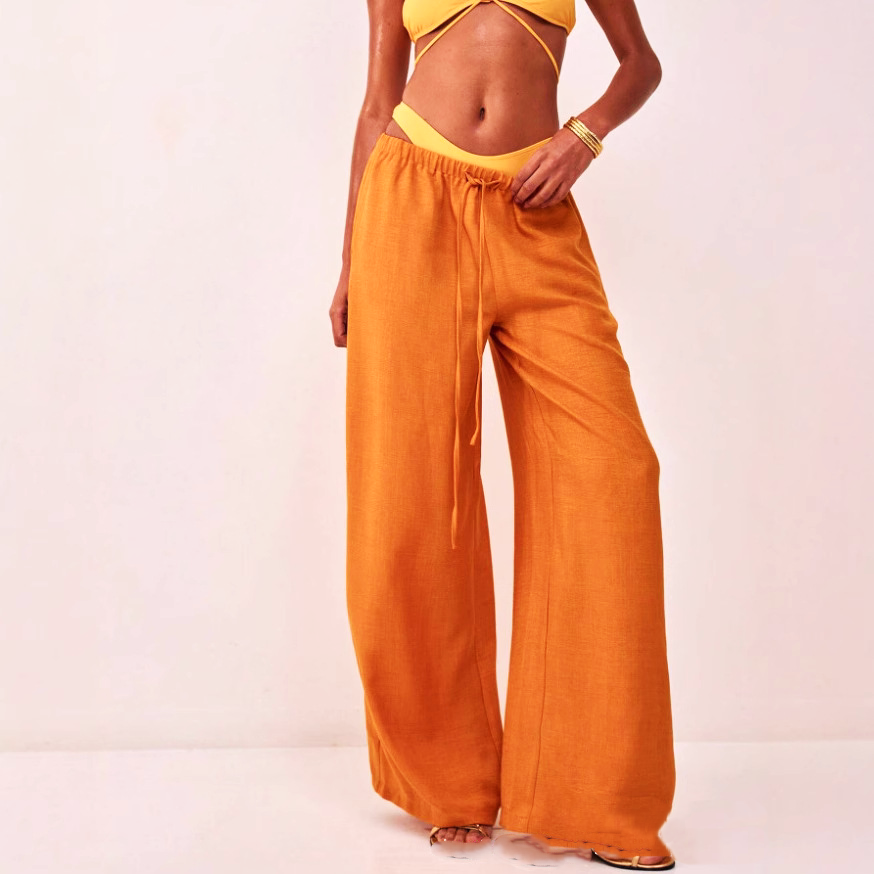 Lavisa - Solara Wide Leg Linen Trousers