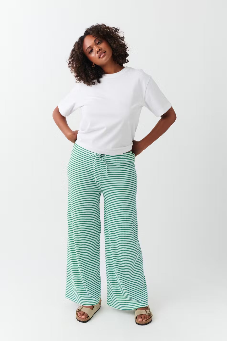Lavisa - Striped Wide Leg Pants