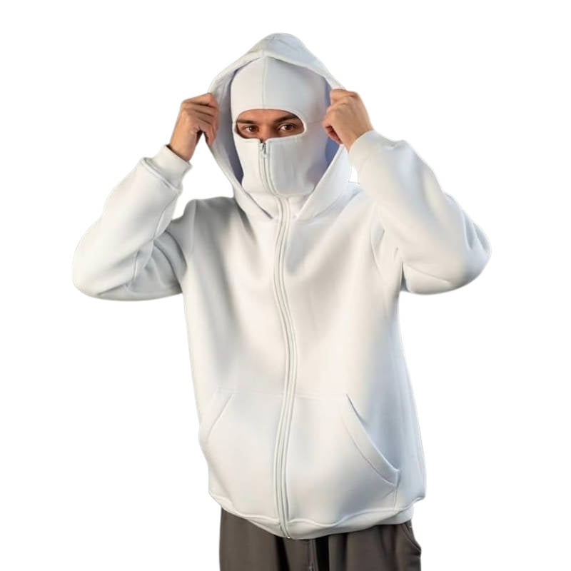 Lavisa - Unisex Full Zip Balaclava Hoodie