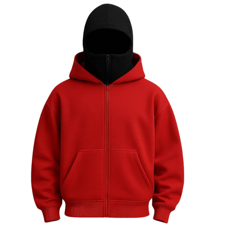 Lavisa - Unisex Full Zip Balaclava Hoodie