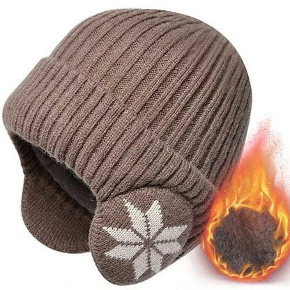 Lavisa - Unisex Winter Knit Beanie Hat - Warm Ear Protection & Thermal Cap
