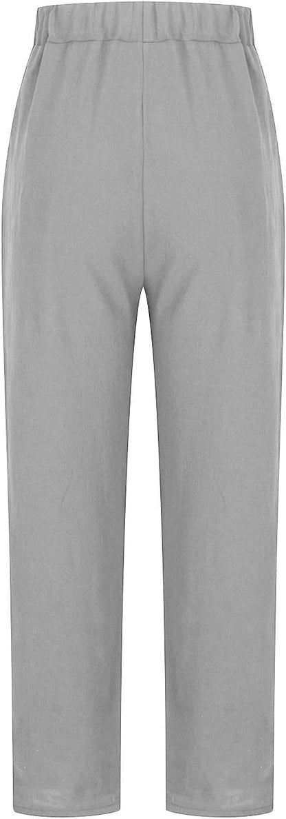 Lavisa - Women's High Waist Dress Pants Elegant Office Trousers