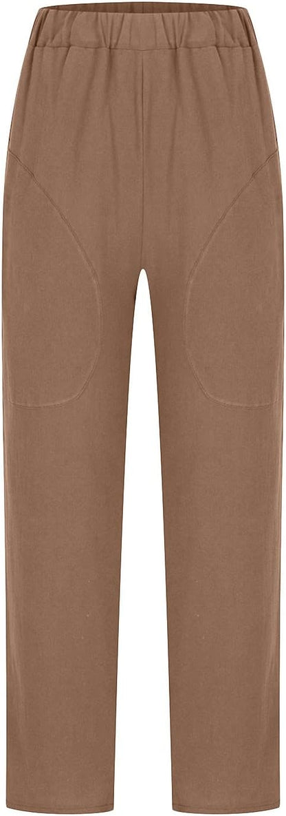 Lavisa - Women's High Waist Dress Pants Elegant Office Trousers