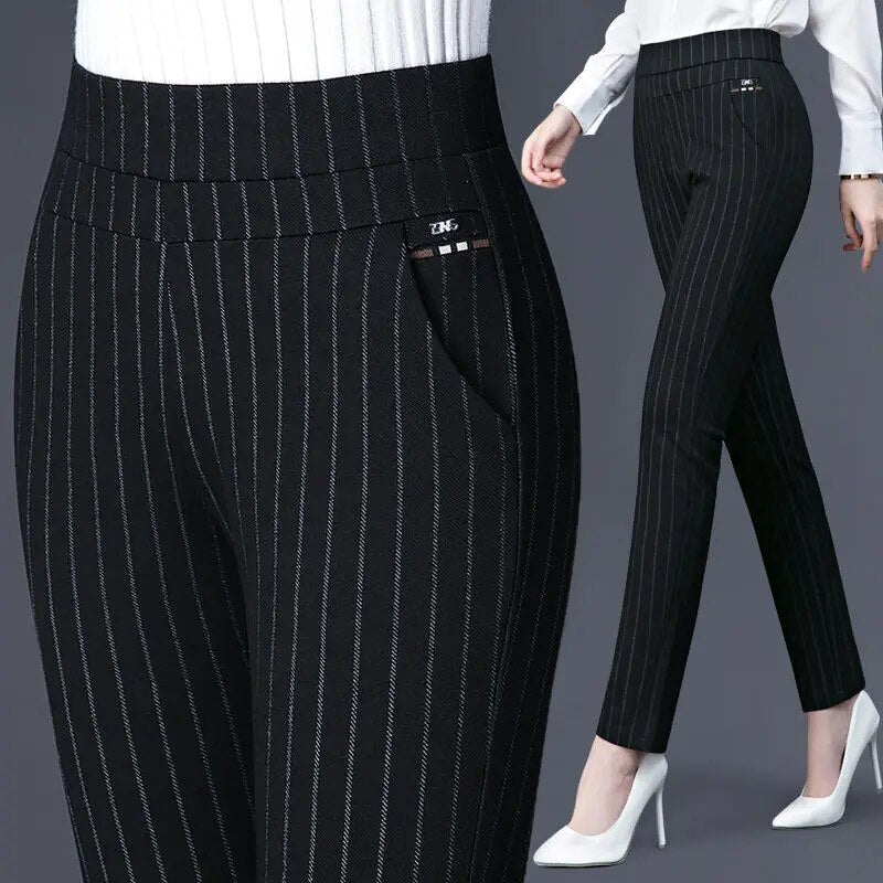 Lavisa - Women's Stretch Slim Fit Pants - Tailored Day-to-Evening Trousers