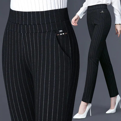 Lavisa - Women's Stretch Slim Fit Pants - Tailored Day-to-Evening Trousers