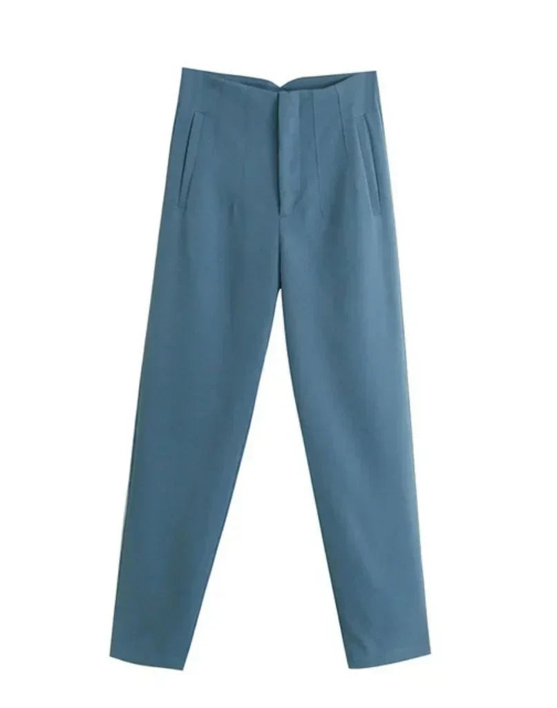 Lavisa - Women's Wrinkle Resistant Straight Leg Dress Trousers
