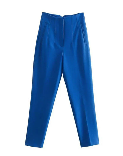 Lavisa - Women's Wrinkle Resistant Straight Leg Dress Trousers