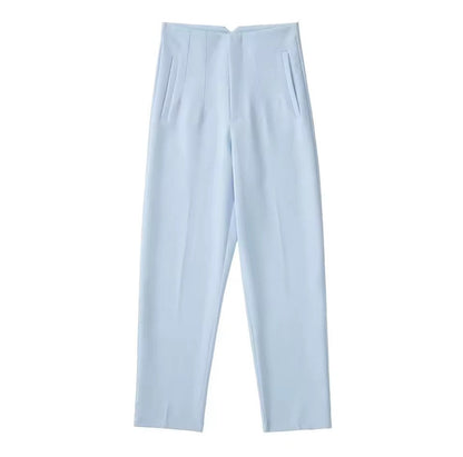 Lavisa - Women's Wrinkle Resistant Straight Leg Dress Trousers