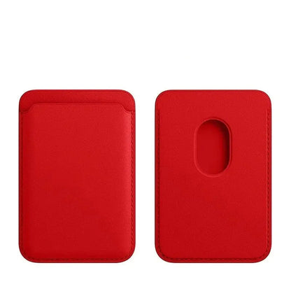Lavisa - Magnetic Leather Card Holder Wallet for iPhone