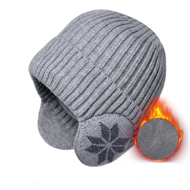 Lavisa - Unisex Winter Knit Beanie Hat - Warm Ear Protection & Thermal Cap