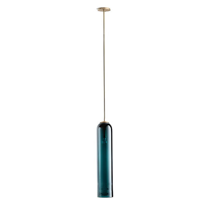 Lavisa - Long Milk Glass Bottle Pendant Light