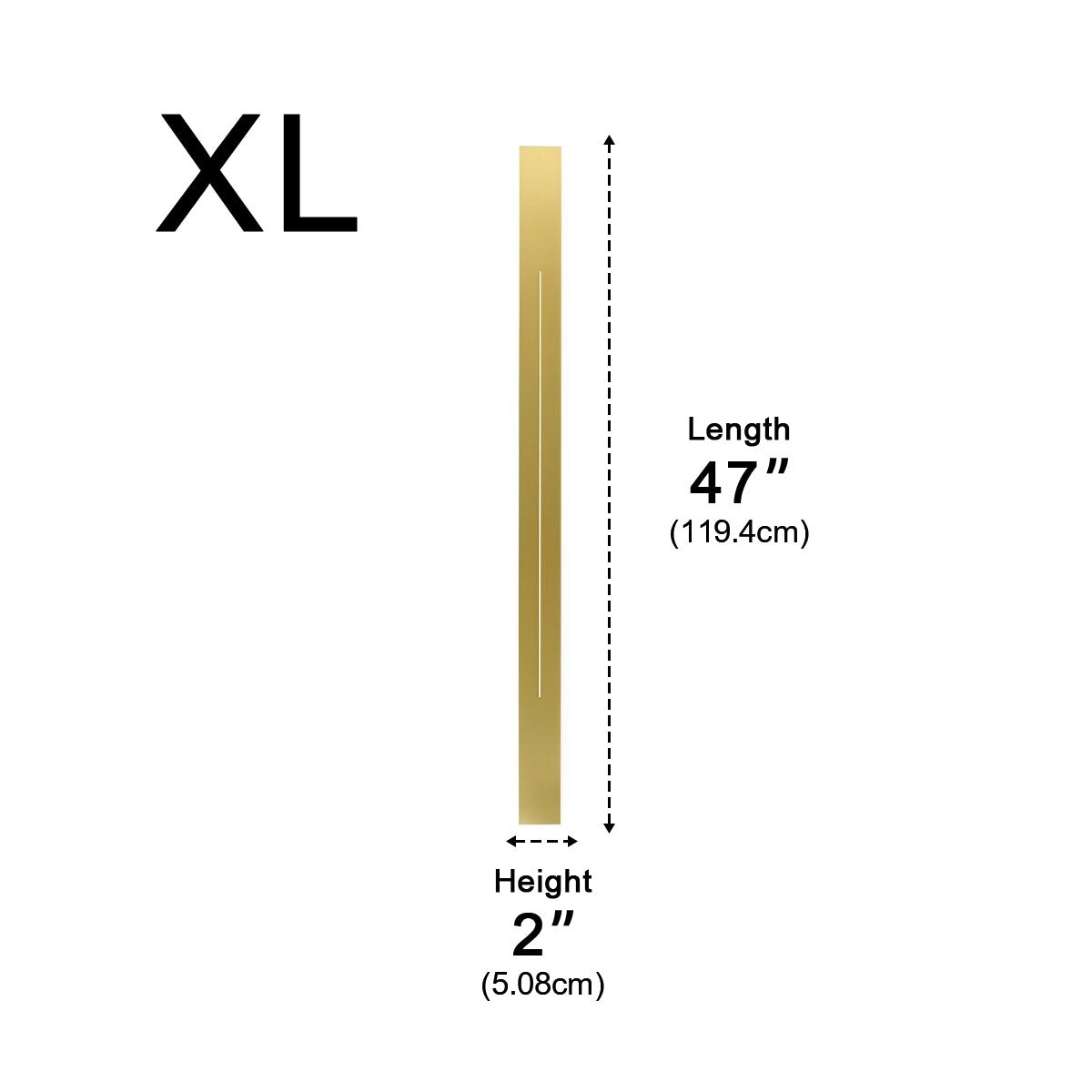 Lavisa - Long Strip LED Modern Wall Sconce Lighting