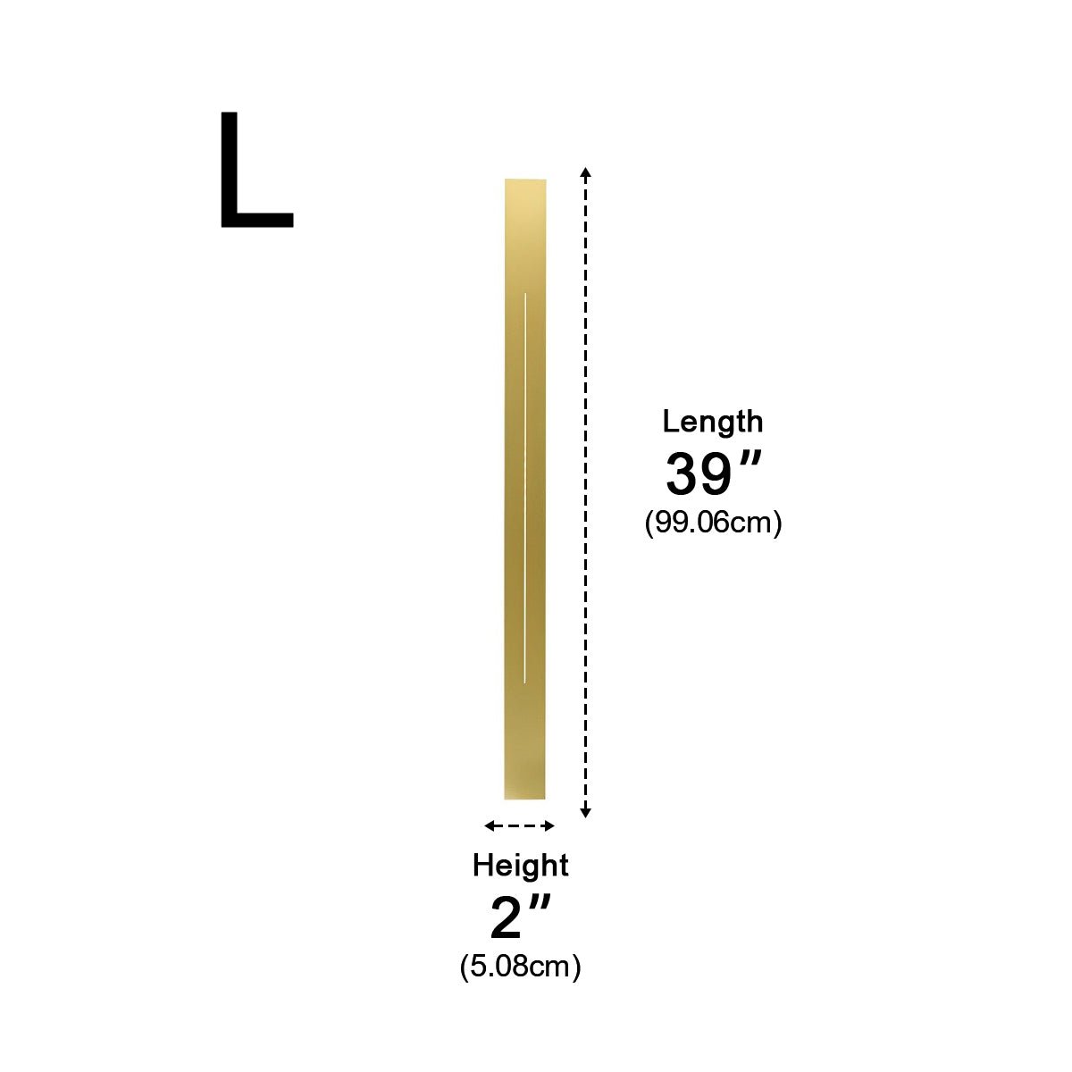 Lavisa - Long Strip LED Modern Wall Sconce Lighting
