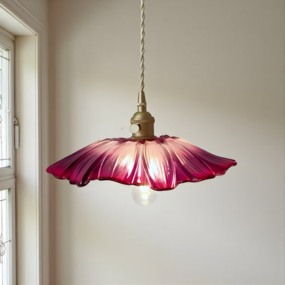 Lavisa - Ruffled Petal Shade Pendant Light