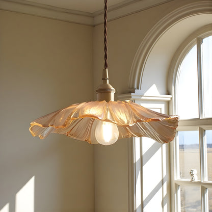 Lavisa - Ruffled Petal Shade Pendant Light