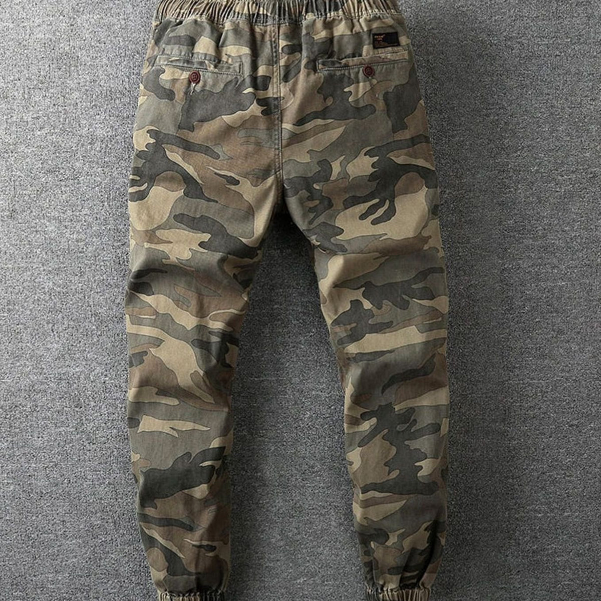 Lavisa - Mens Camouflage Drawstring Jogger Pants
