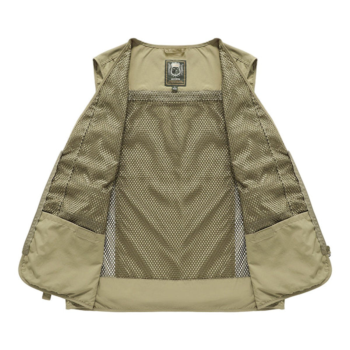 Lavisa - Mens Gilet Multi-Pocket Lightweight Outdoor Fishing Vest
