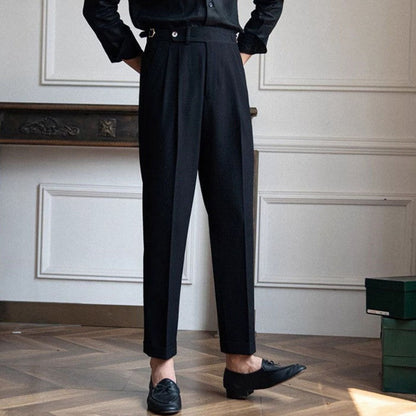 Lavisa - Men's Tailored Pleated Trousers