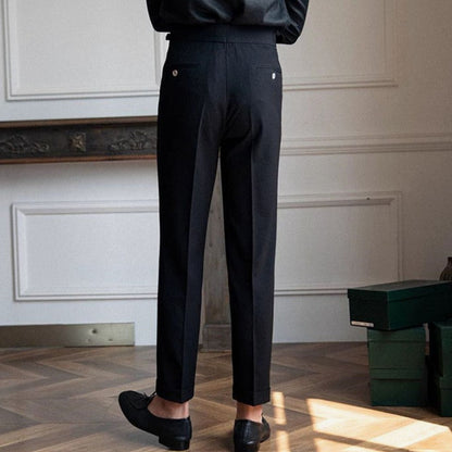 Lavisa - Men's Tailored Pleated Trousers