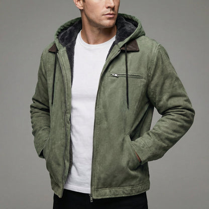 Lavisa - Men's Winter Coat Multiple Zip Pockets Outdoor Casual
