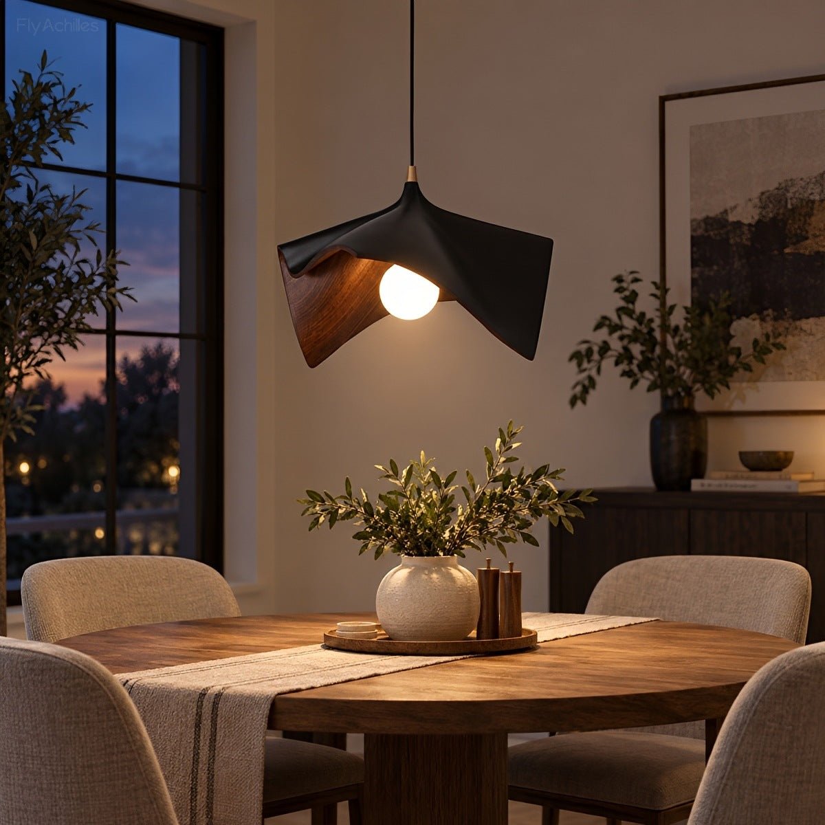 Lavisa - Mid-Century Modern Sculptural Pendant Light