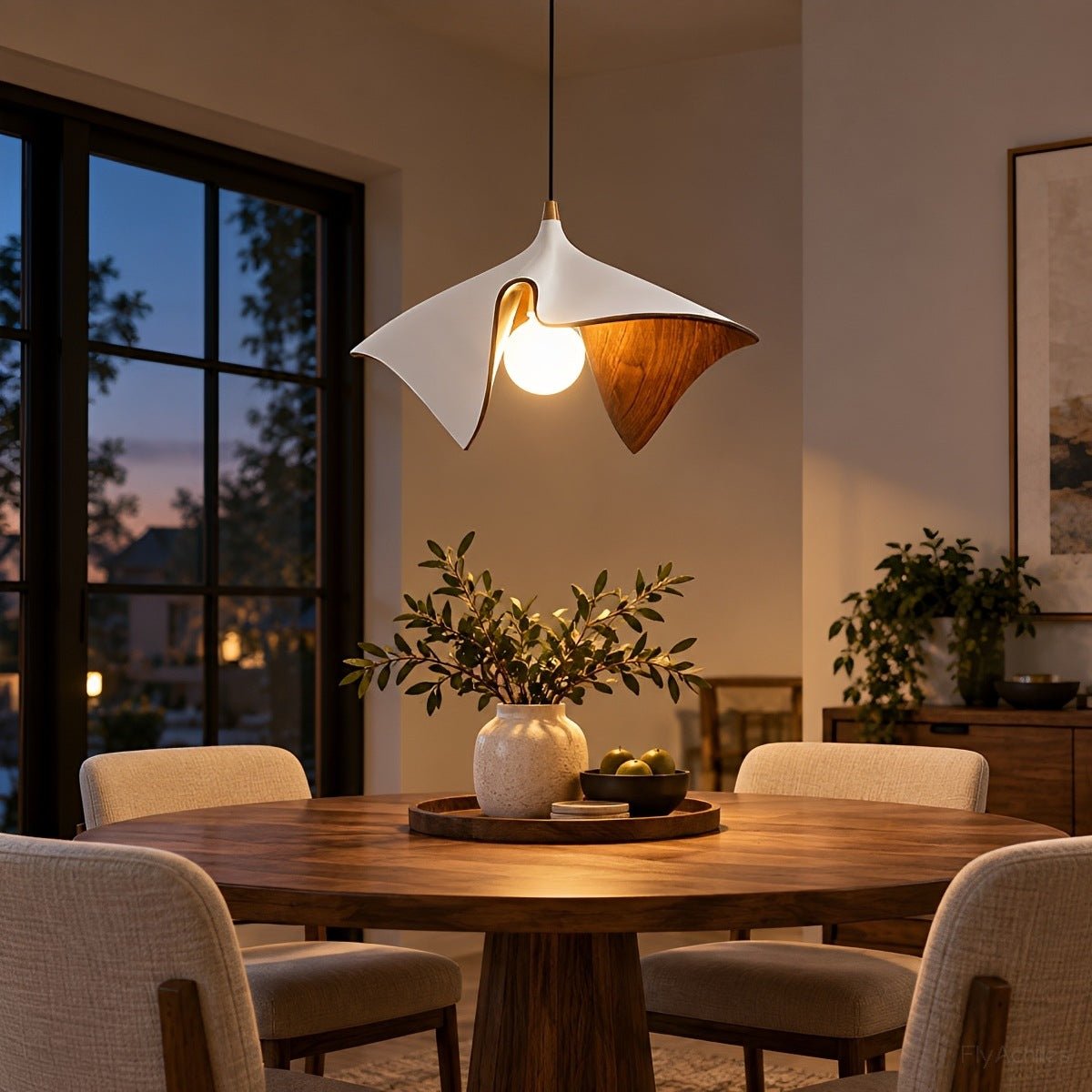 Lavisa - Mid-Century Modern Sculptural Pendant Light