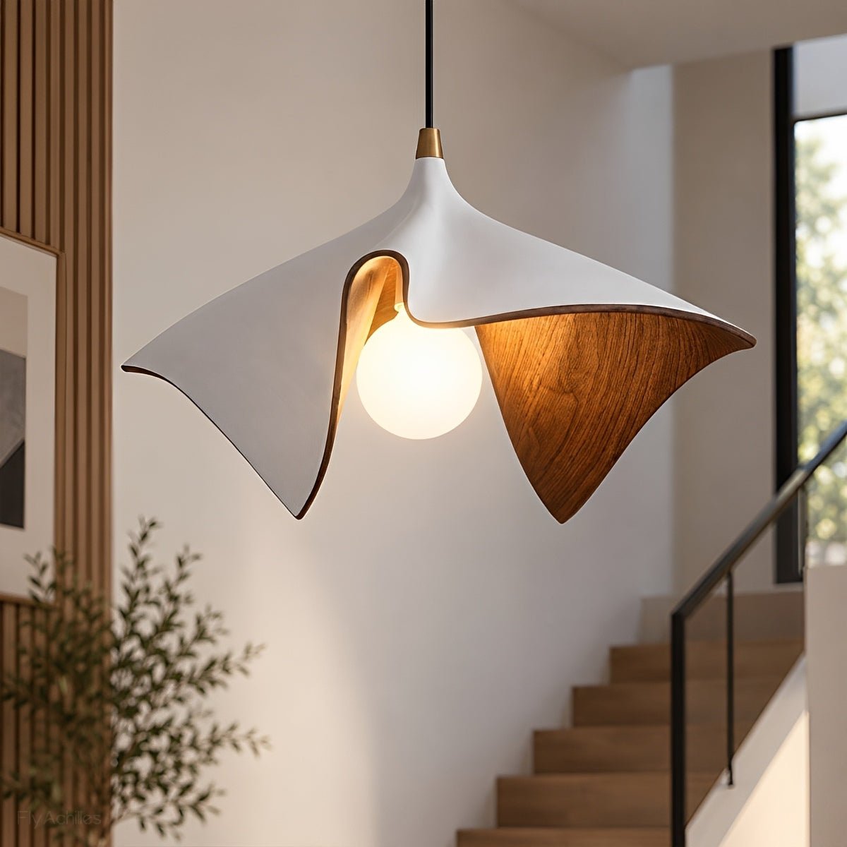 Lavisa - Mid-Century Modern Sculptural Pendant Light