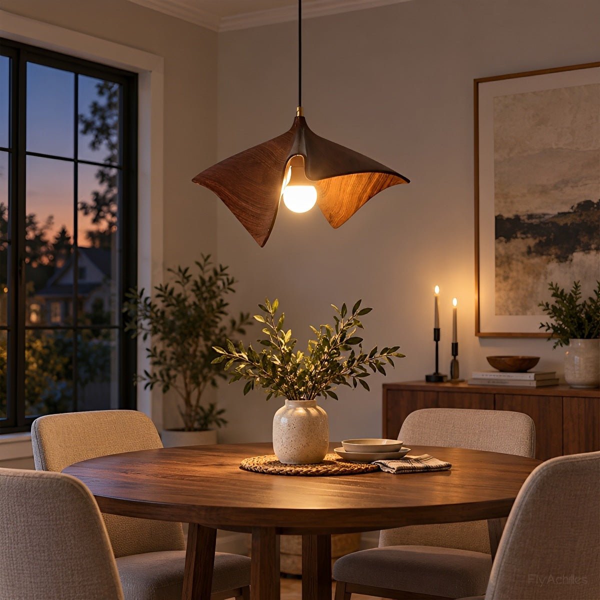 Lavisa - Mid-Century Modern Sculptural Pendant Light