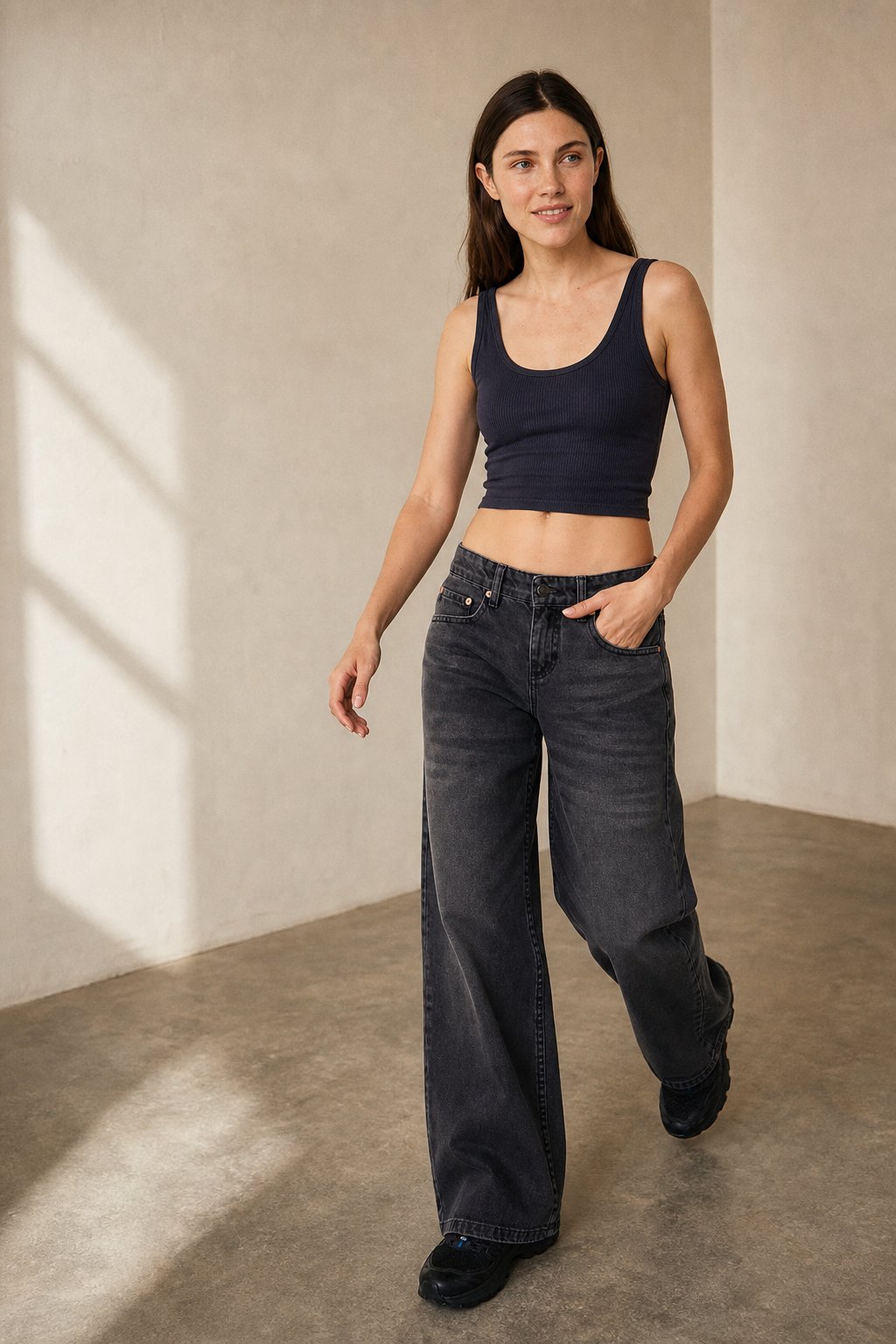 Lavisa - Miley Wide Leg Denim Jeans