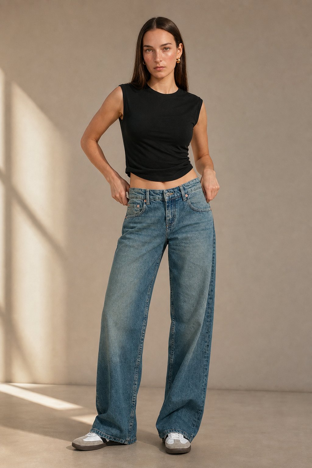 Lavisa - Miley Wide Leg Denim Jeans