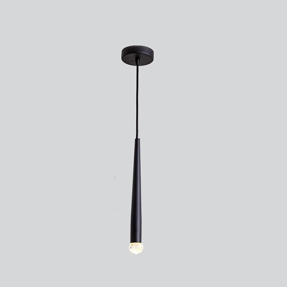Lavisa - Slim Crystal Cylinder Pendant Light