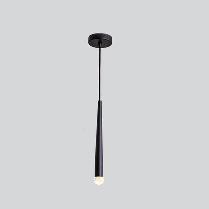 Lavisa - Slim Crystal Cylinder Pendant Light