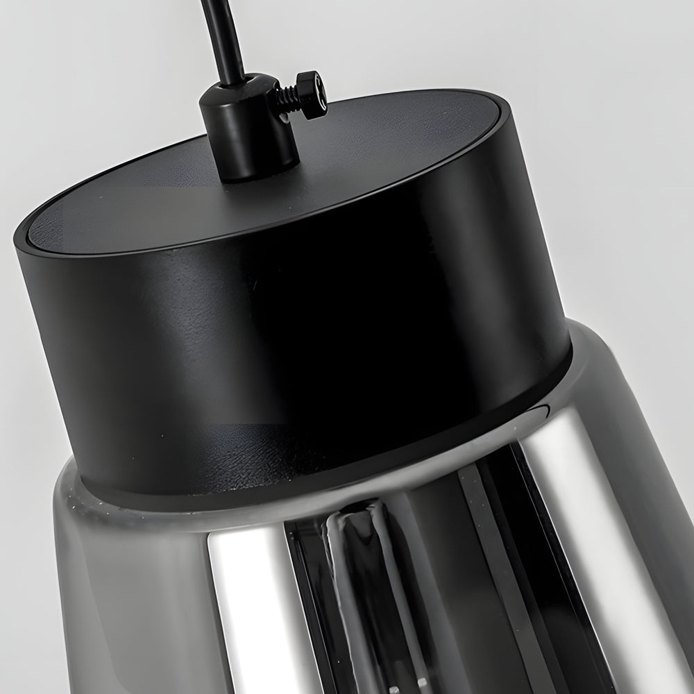 Lavisa - Smoke Gray Glass COB Pendant Light
