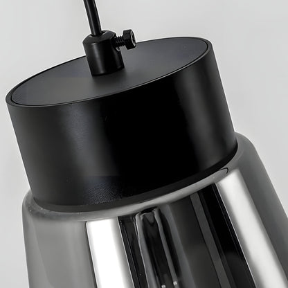 Lavisa - Smoke Gray Glass COB Pendant Light