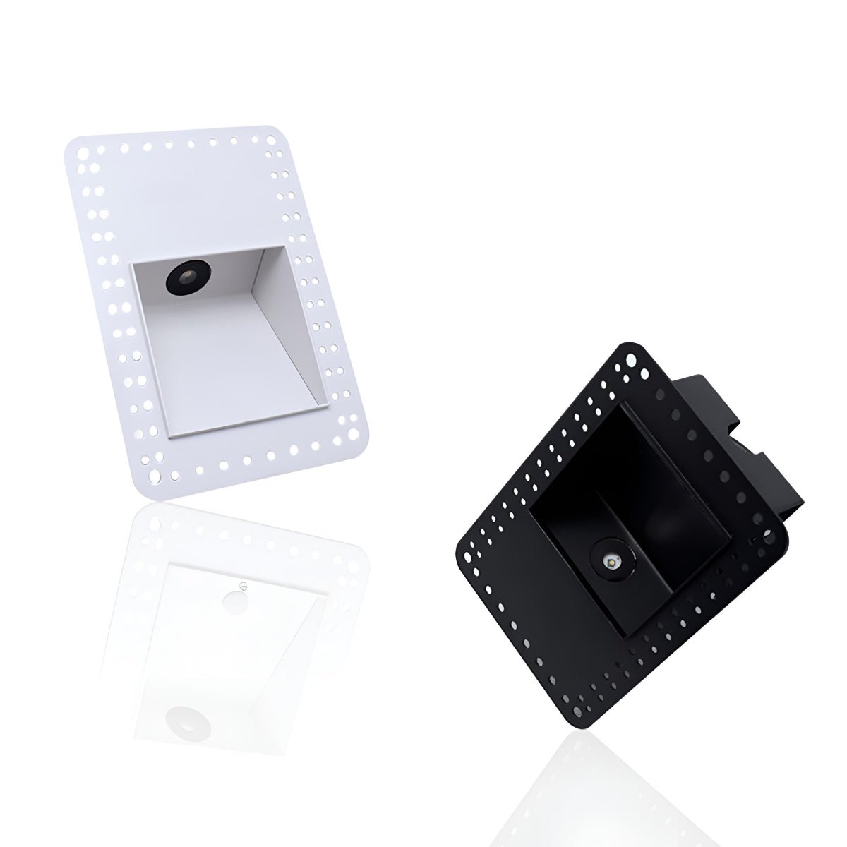 Lavisa - Square LED Recessed Step Light - Modern Minimalist Hallway Foot Lamp
