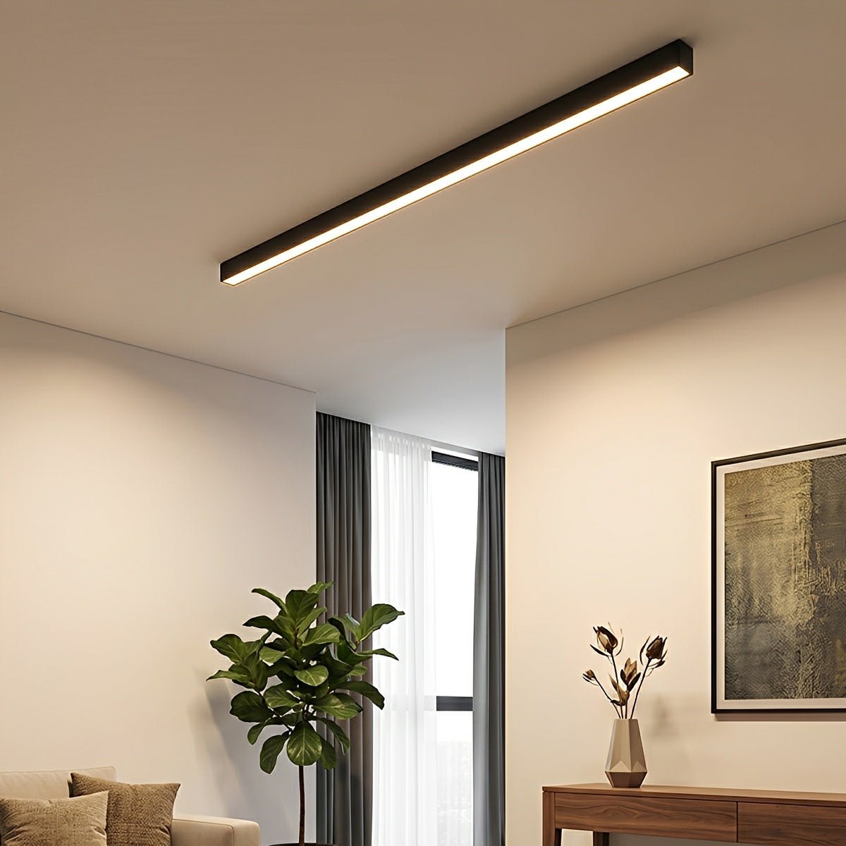Lavisa - Modern LED Ceiling Light Strip Dimmable Chandelier
