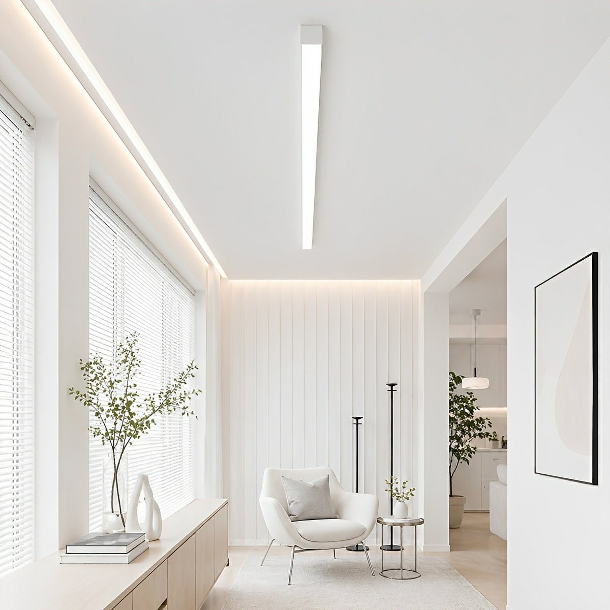 Lavisa - Modern LED Ceiling Light Strip Dimmable Chandelier