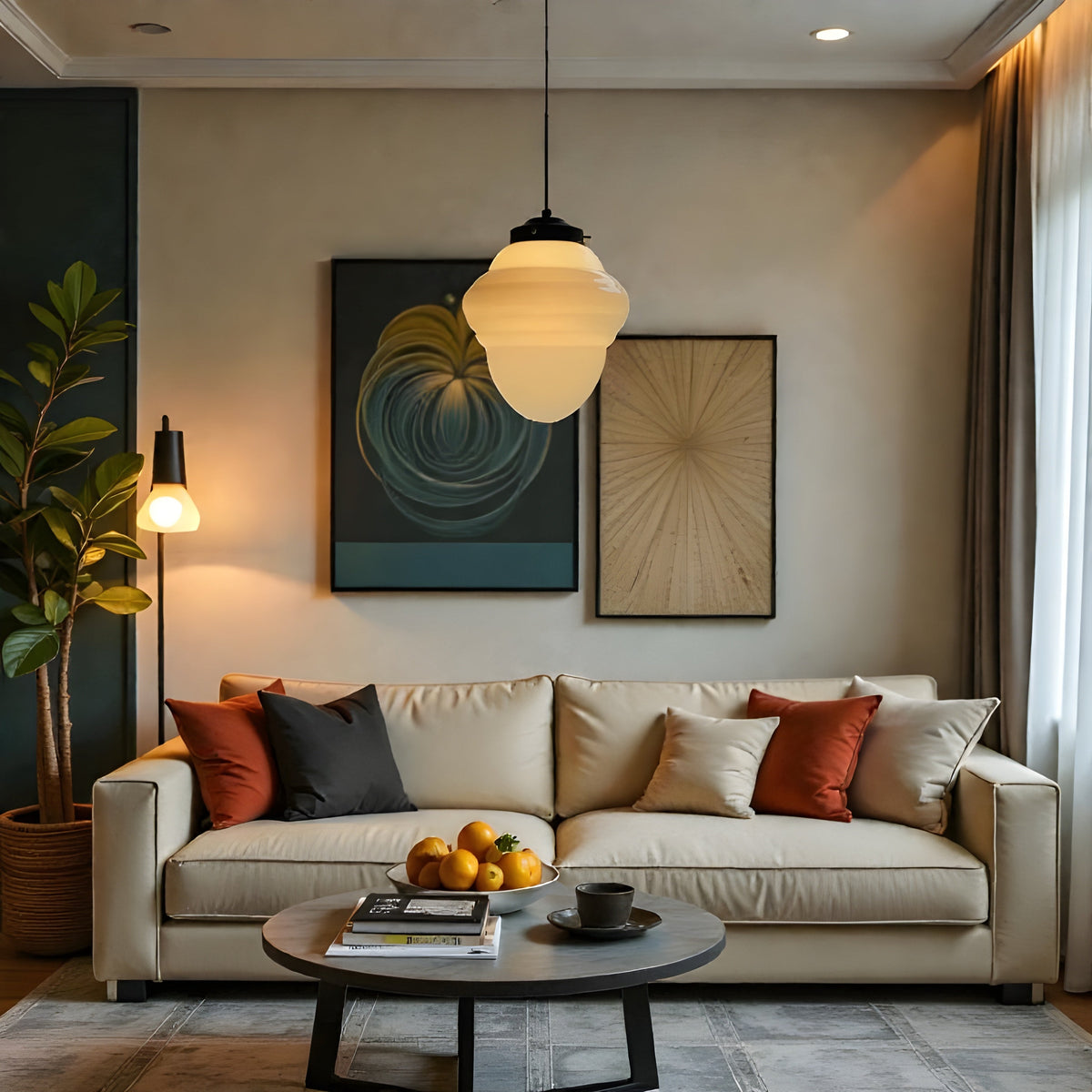 Lavisa - Retro Art Deco Pendant Light