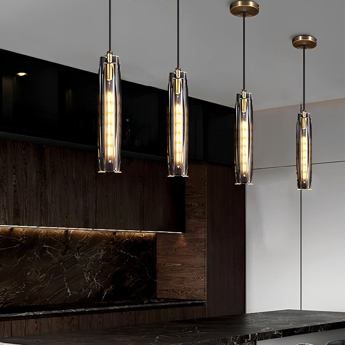 Lavisa - Modern Crystal Pendant Light Luxury Hanging Ceiling Fixture