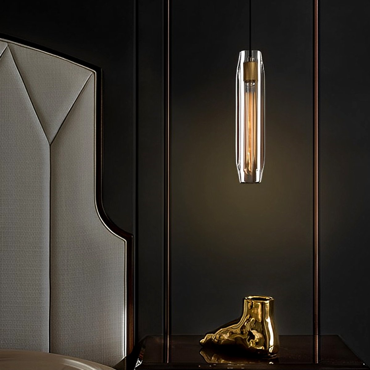 Lavisa - Modern Crystal Pendant Light Luxury Hanging Ceiling Fixture