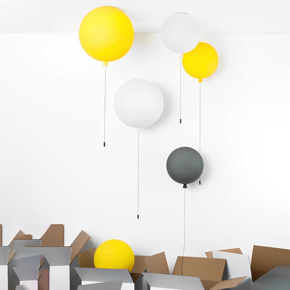 Lavisa - Modern Colorful Balloon LED Ceiling Light