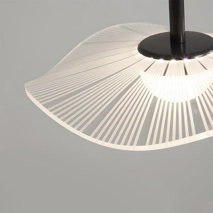 Lavisa - Modern Copper Lotus Leaf Bar LED Pendant Light