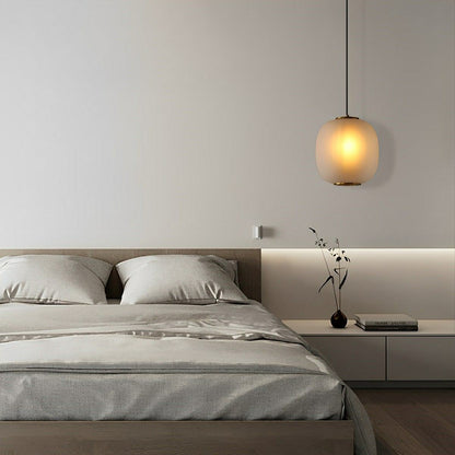 Lavisa - Modern Globe Glass Lantern LED Pendant Light